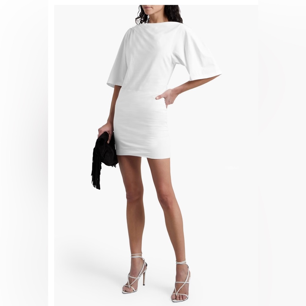 IRO White Garment with Label Detail